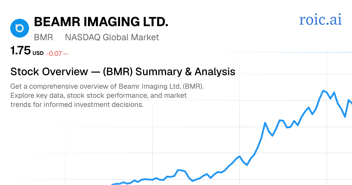 Beamr Imaging Ltd. Stock Overview — BMR Summary & Analysis | Roic AI