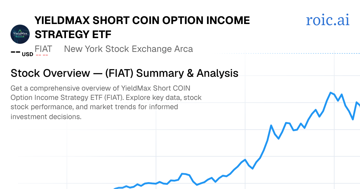 YieldMax Short COIN Option Income Strategy ETF Stock — FIAT Overview ...