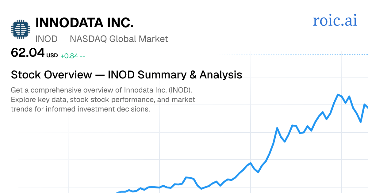 Innodata Inc. Stock Report — INOD Analysis | Roic AI