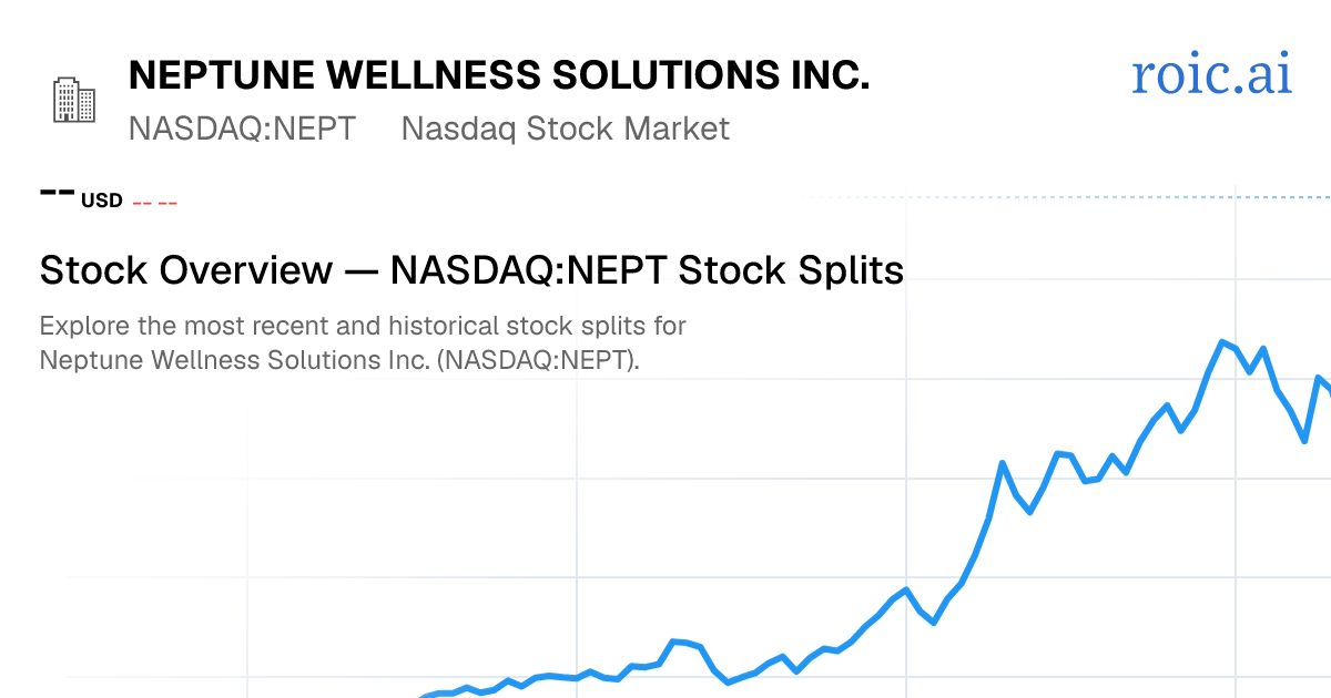 NEPT Stock Split History: Dates & Ratios (2026) | Roic AI